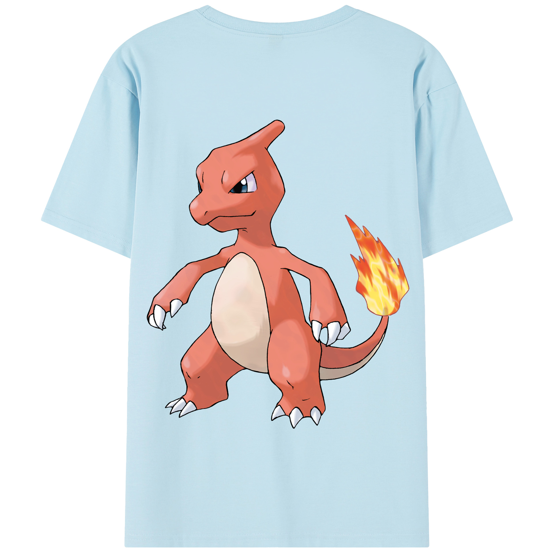 （画像用） ポケットモンスター Pokémon 綿100％半袖Tシャツ（背面プリント）